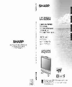 Sharp Flat Panel Television LC 20S5U-page_pdf